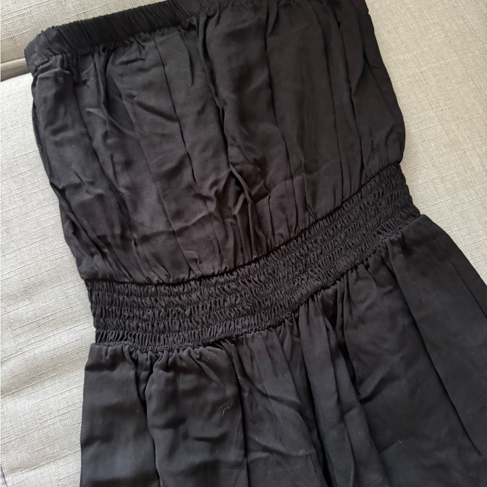 Justify Black Strapless Dress